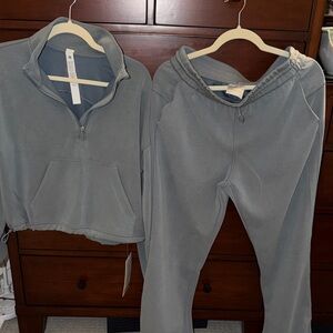 Lululemon brushed softstreme set size 8 NWT